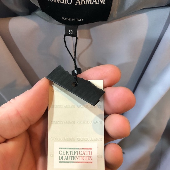 BABY BLUE GIORGIO ARMANI WOMENS SUIT-SIZE 14 - Picture 2 of 8